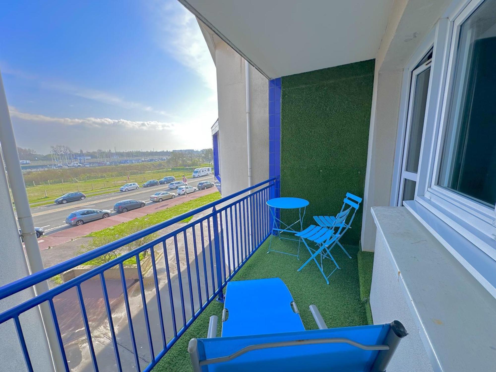 Appartement Luxe Vue Sur Mer Calais Plage Extérieur photo